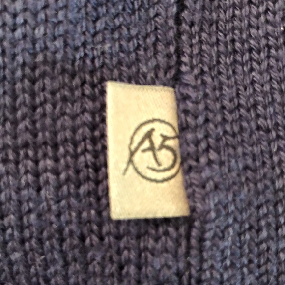THE NORTHFACE A5 Series Mens size XXL Wool Sweater 1/4 Zip Navy Layer Prep Sport - Picture 13 of 16